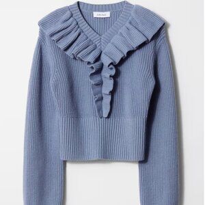 &Other Stories Ruffled Jumper